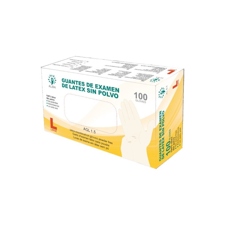 Guantes Látex Sin Polvo (100u) | Nitro Tattoo Supplies