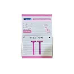 Comprar Rasuradora Rosa 2 Hojas 100 uds | Tattoo Profesional