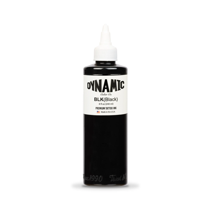 Dynamic Black 8oz Pigmento Negro | Nitro Tattoo Supplies