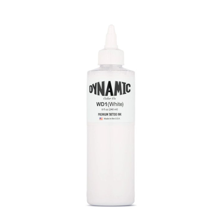 Dynamic White 8oz Pigmento Blanco | Nitro Tattoo Supplies
