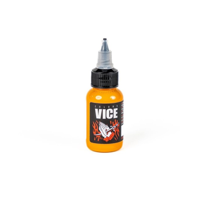 Alvarillo 1oz Vice Colors | Pigmento Amarillo Intenso | Nitro Tattoo Supplies