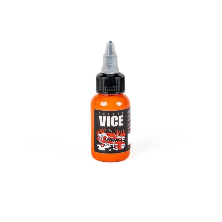 Clockwork Orange 1oz Vice Colors | Pigmento Naranja Intenso | Nitro Tattoo Supplies