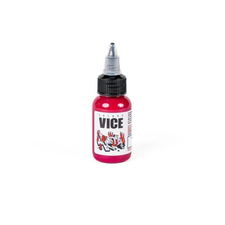 Magenta 1oz Vice Colors | Pigmento Magenta Intenso | Nitro Tattoo Supplies