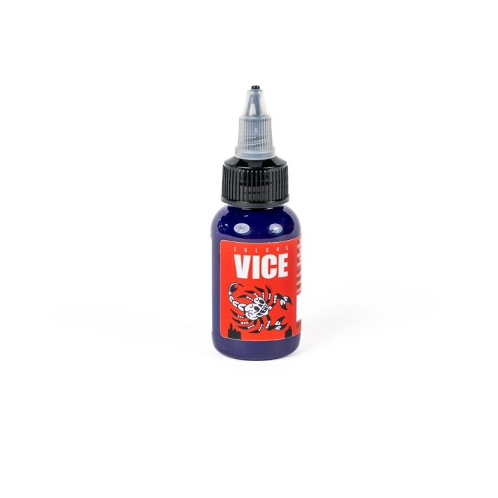 Deep Purple 1oz Vice Colors | Pigmento Morado Intenso | Nitro Tattoo Supplies