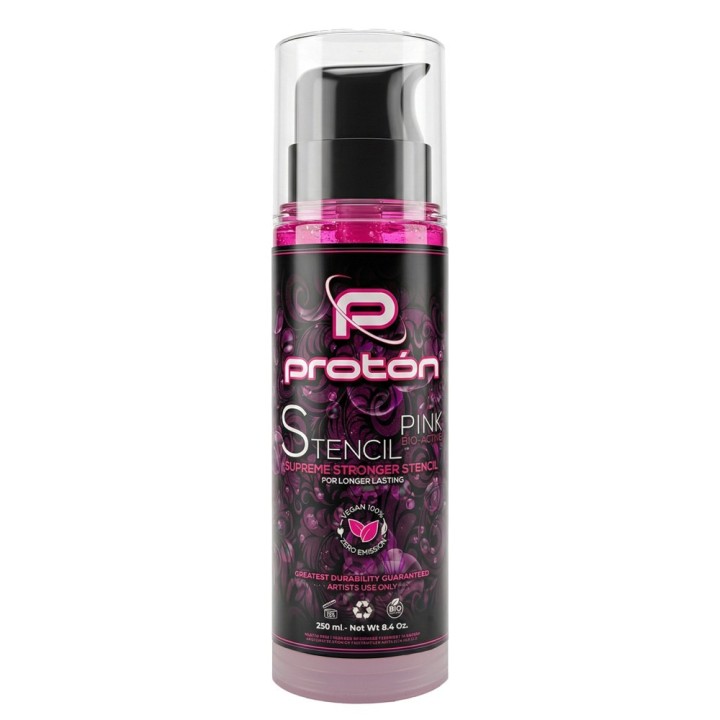 Proton Professional Stencil Primer Pink Airless 250ml | Nitro Tattoo Supplies