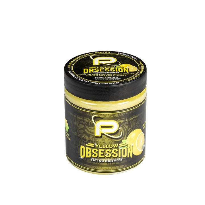 Proton Colours Obsession Tattoo Butter Yellow 250ml | Manteca Tattoo Profesional | Nitro Tattoo Supplies