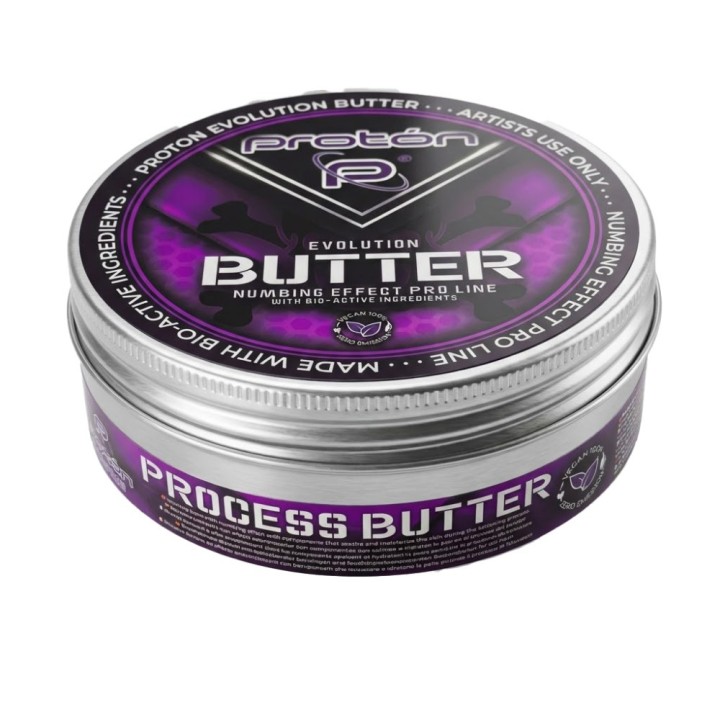 EVOLUTION Proton Process Butter Numbing Effect 250ml | Nitro Tattoo Supplies