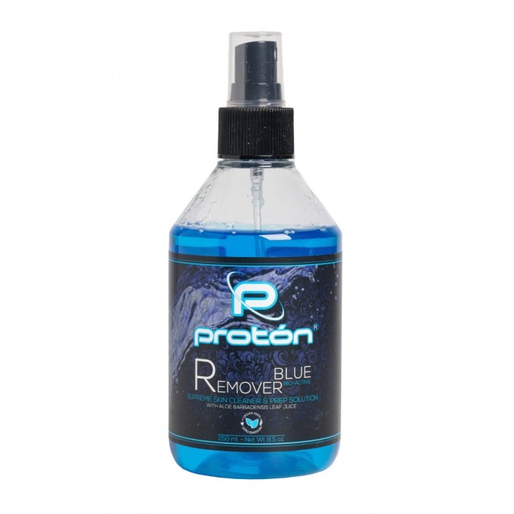 Proton Stencil Remover & Skin Cleanser Azul 250ml | Eliminador de Stencil Profesional | Nitro Tattoo Supplie