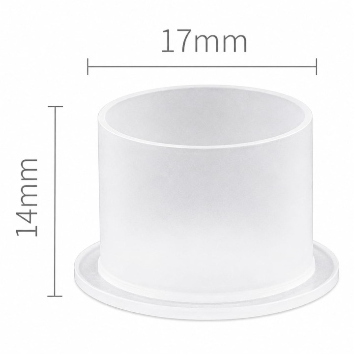 Cups 14x17mm con Base 100/200/1000 uds | Tattoo Ink Cups Profesionales | Nitro Tattoo Supplies