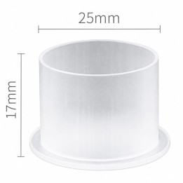 Cups 17x25mm con Base 100/200/500 uds | Compatible 49RM 49M1 | Nitro Tattoo Supplies
