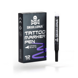 SKULLDNA Tattoo Marker Pen | Rotulador Profesional para Piel Tattoo | Nitro Tattoo Supplies