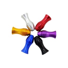 Grip Curvado de Aluminio 25mm para Agujas de Varilla | Nitro Tattoo Supplies