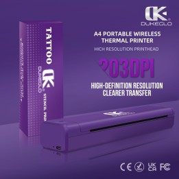 Impresora DK DukeGlo H2 | Portátil Bluetooth/USB 203 DPI para Tatuaje