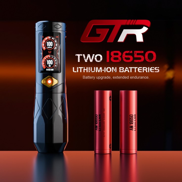 AVA GTR Pen Inalámbrico | Máquina de Tatuar Profesional Brushless