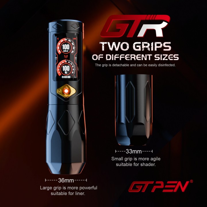 AVA GTR Pen Inalámbrico | Máquina de Tatuar Profesional Brushless
