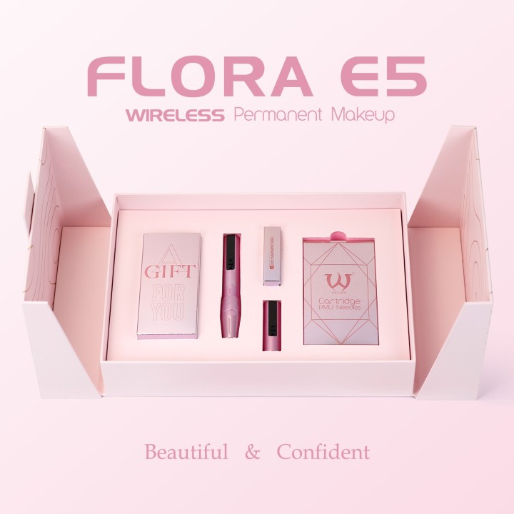 AVA Flora E5 Gift Set | Máquina PMU Profesional Micropigmentación