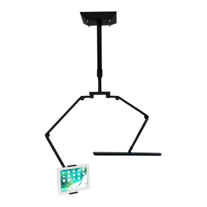Lámpara LED Colgante para Estudio Tattoo | Soporte Tablet y Móvil