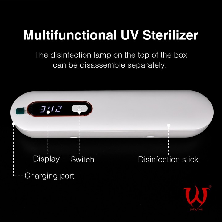 Esterilizador UV Multifuncional Portátil | Desinfección Profesional
