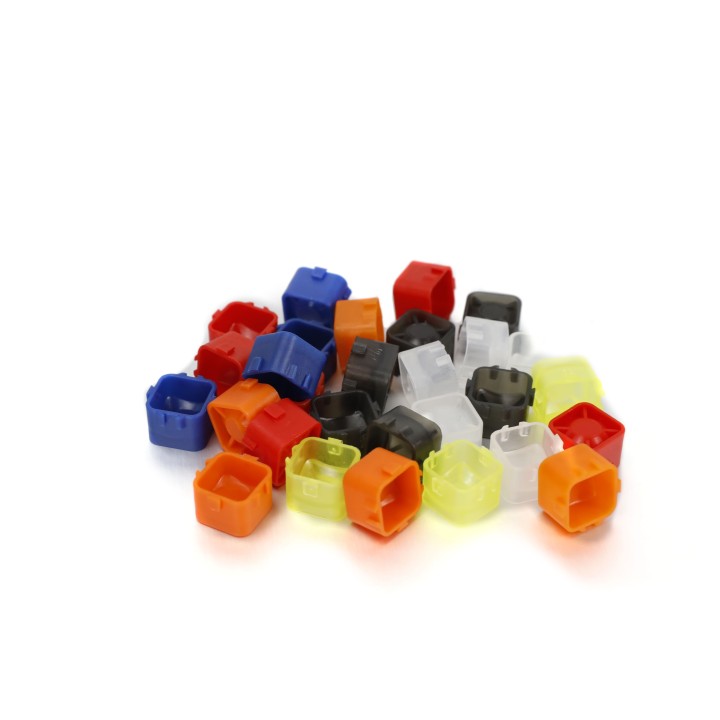 Cups Modulares Transparentes 15x15x12mm | Tattoo Supplies