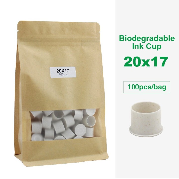 Cups con Base Biodegradables para Tatuaje | Nitro Tattoo