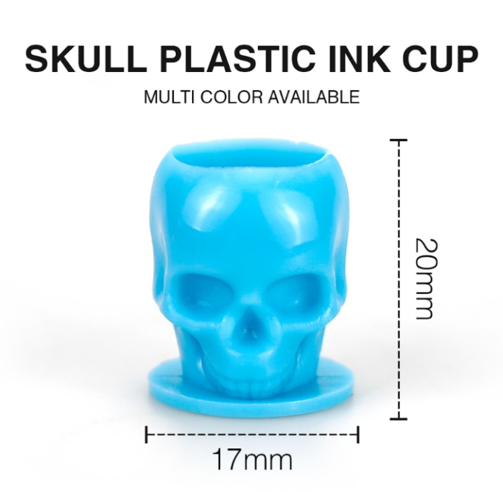 Cups Skull 200uds para Tatuaje | Tattoo Supplies