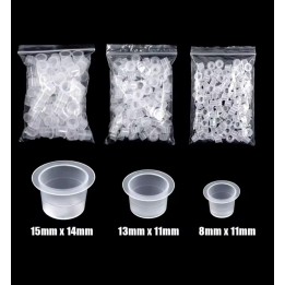 Cups Sin Base 1000uds | 8x11 13x11 15x14 Tattoo Supplies