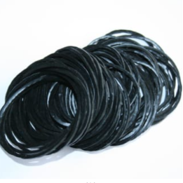 Gomas Elásticas Negras para Tatuaje 100uds | Tattoo Supplies