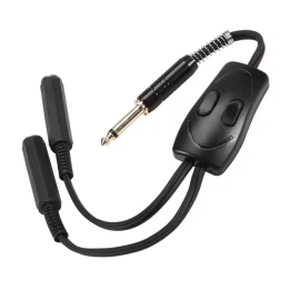 Adaptador Doble Jack para Fuente de Tatuaje | 2 Máquinas