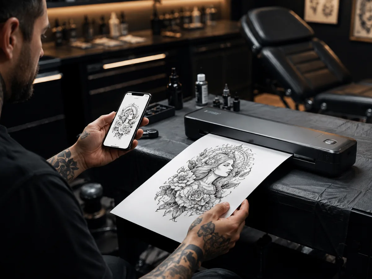 Termocopiadora e impresora para tatuajes: diferencias y qué sistema elegir